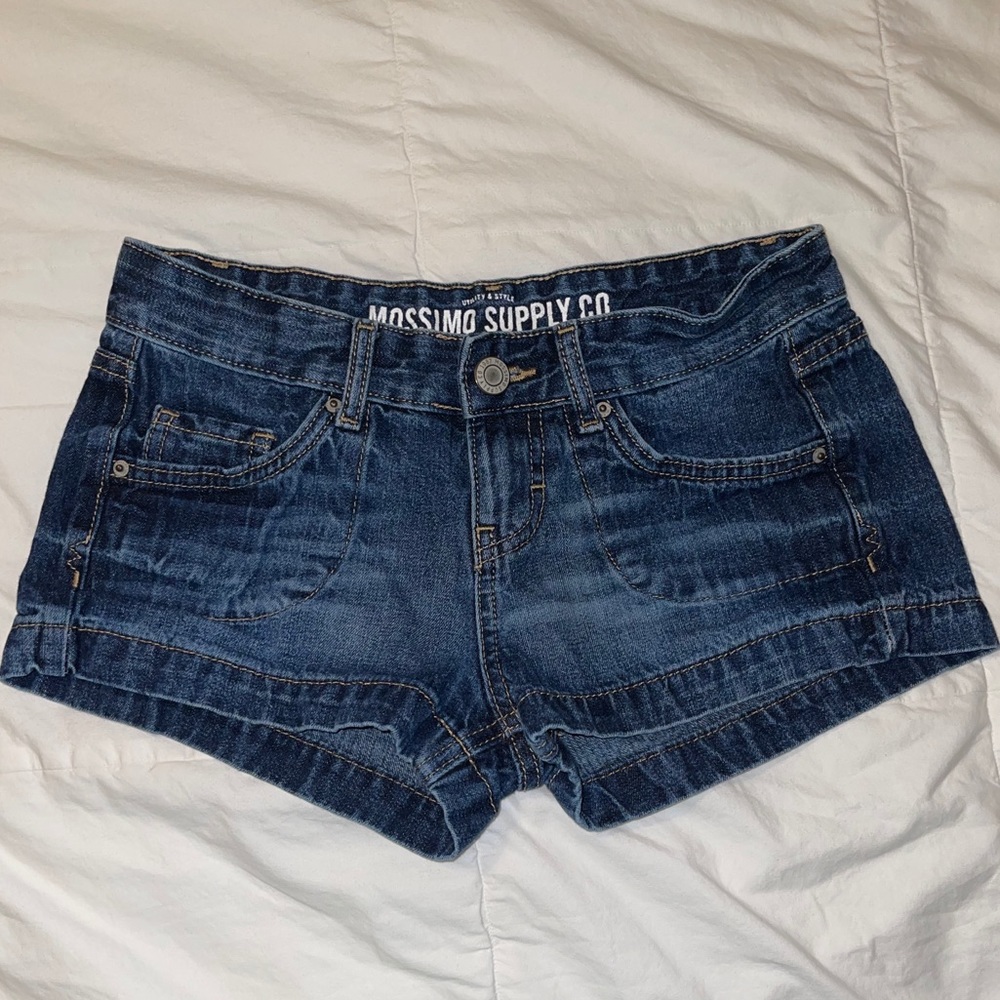 Mossimo Denim Shorty Shorts